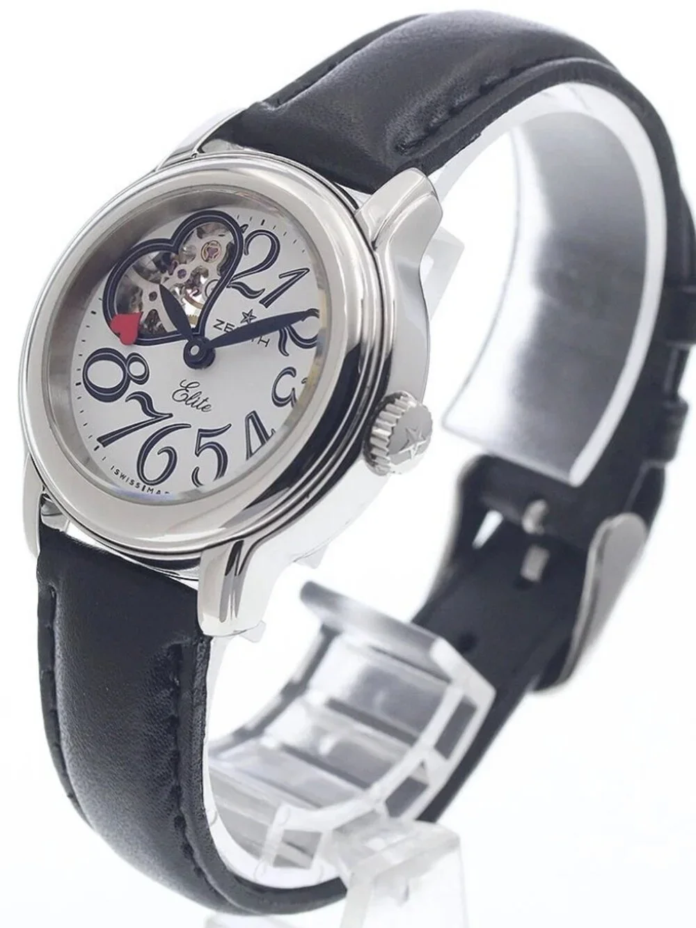 ZENITH babystar open elite 03.1220.67 white Dial Automatic Ladies Watch_957547